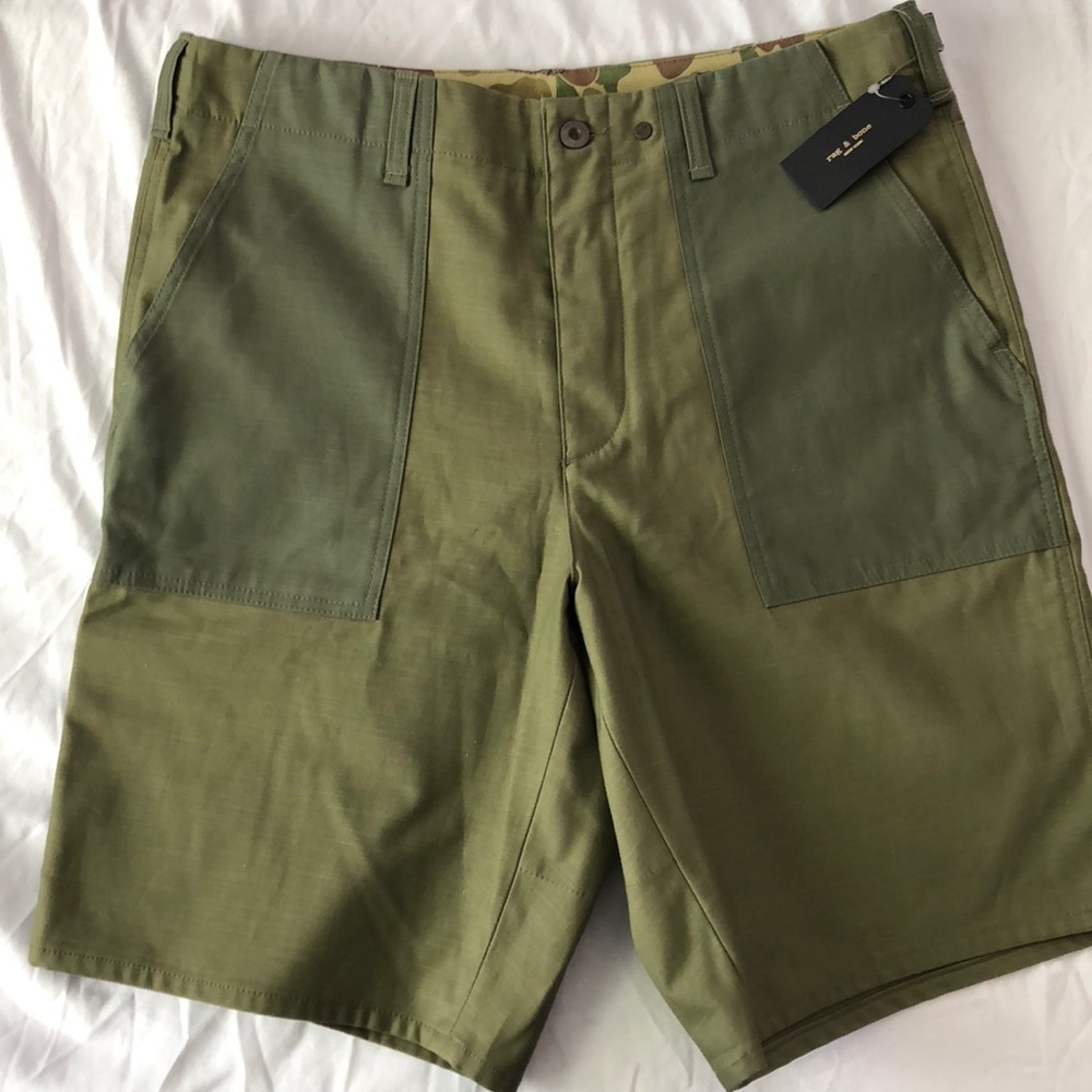 Rag & Bone Olive Field Short